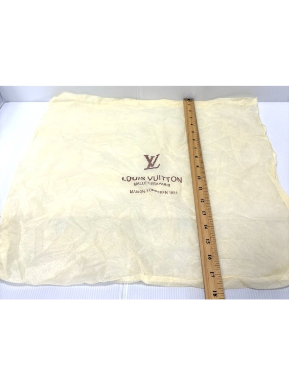 Authentic Louis Vuitton Dust Bag - Large Envelope Style - 18" x 20" - Genuine